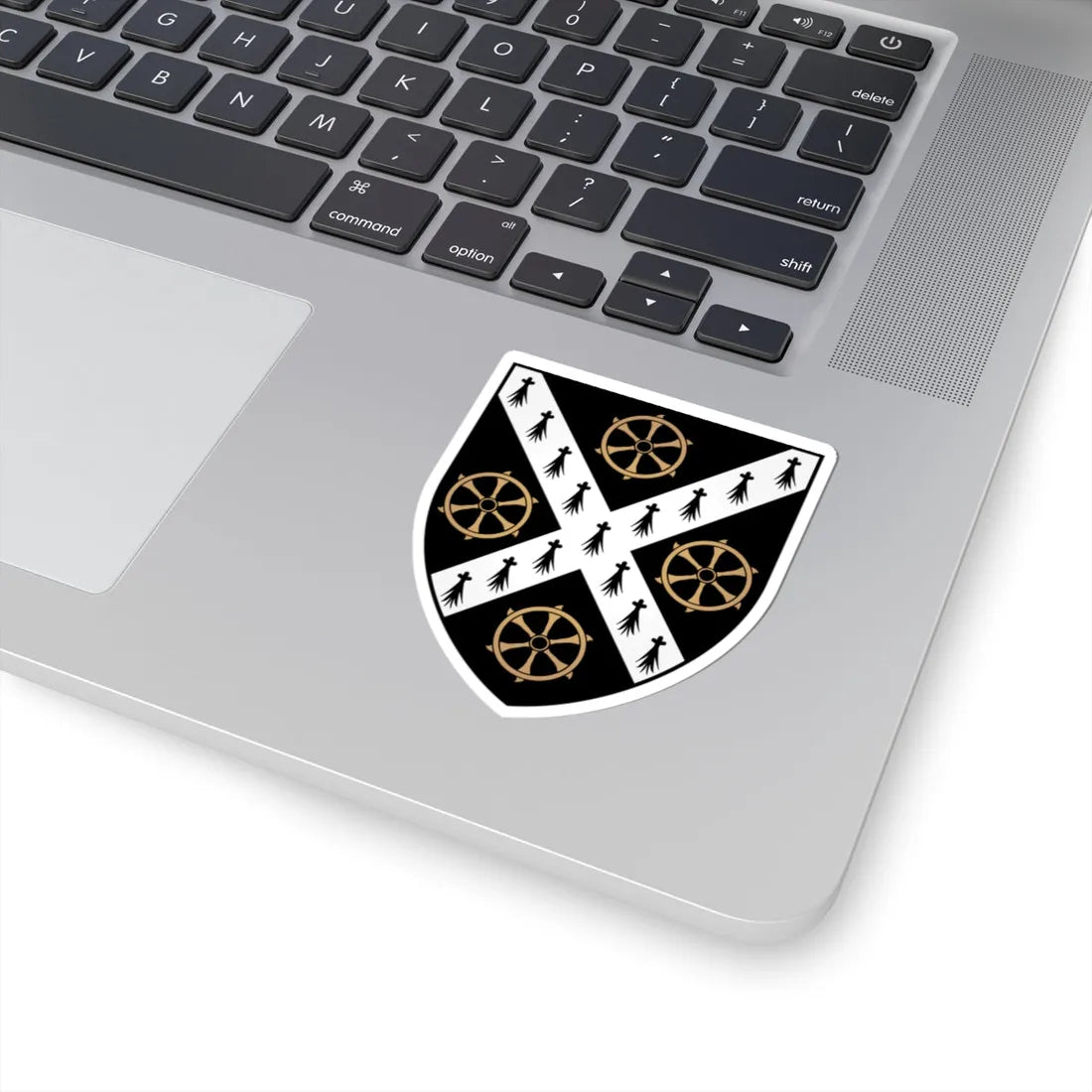 St-Catherines College Oxford Coat Of Arms (England) (Coat of Arms) STICKER Vinyl Kiss-Cut Decal - The Sticker Space