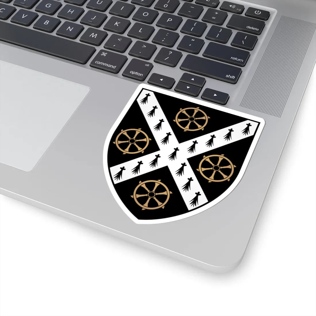 St-Catherines College Oxford Coat Of Arms (England) (Coat of Arms) STICKER Vinyl Kiss-Cut Decal - The Sticker Space