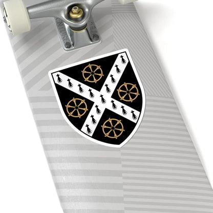 St-Catherines College Oxford Coat Of Arms (England) (Coat of Arms) STICKER Vinyl Kiss-Cut Decal - The Sticker Space
