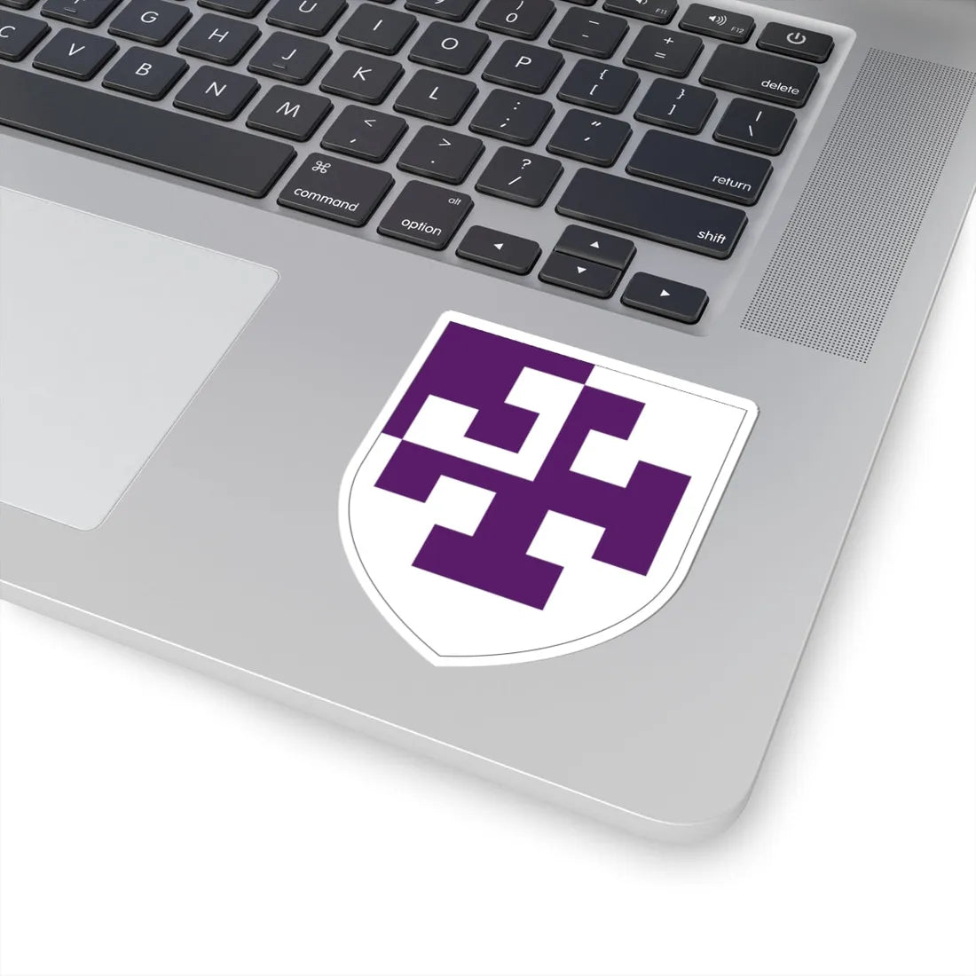 St Cross College Oxford arms (England) (Coat of Arms) STICKER Vinyl Kiss-Cut Decal - The Sticker Space