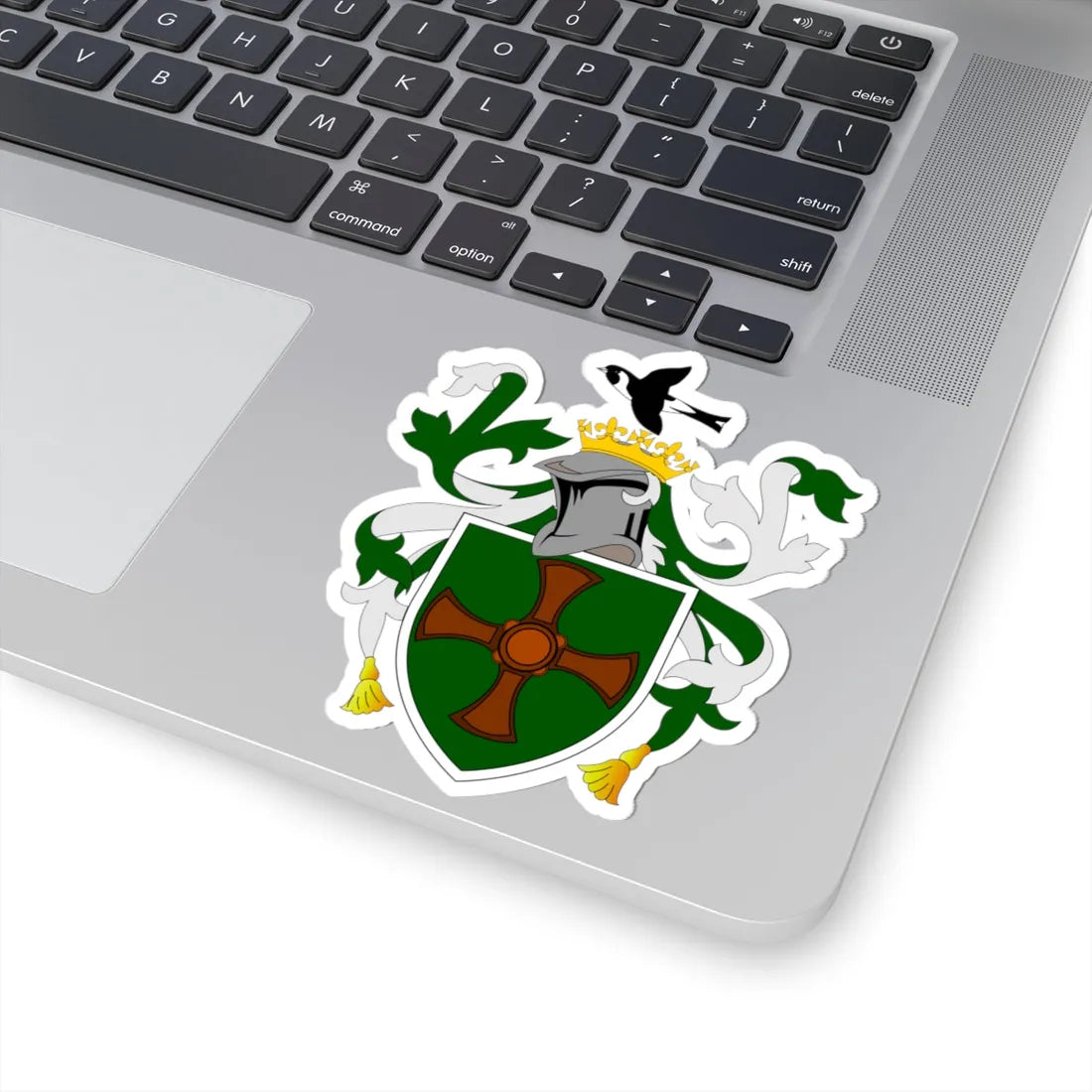 St Cuthberts Society Durham (England) (Coat of Arms) STICKER Vinyl Kiss-Cut Decal - The Sticker Space