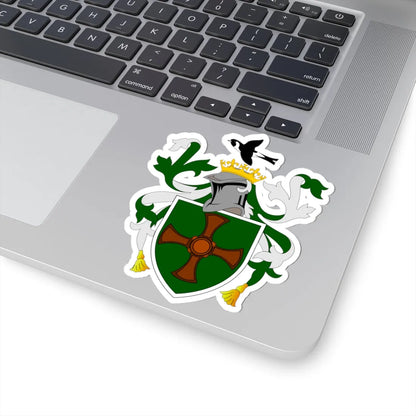 St Cuthberts Society Durham (England) (Coat of Arms) STICKER Vinyl Kiss-Cut Decal - The Sticker Space