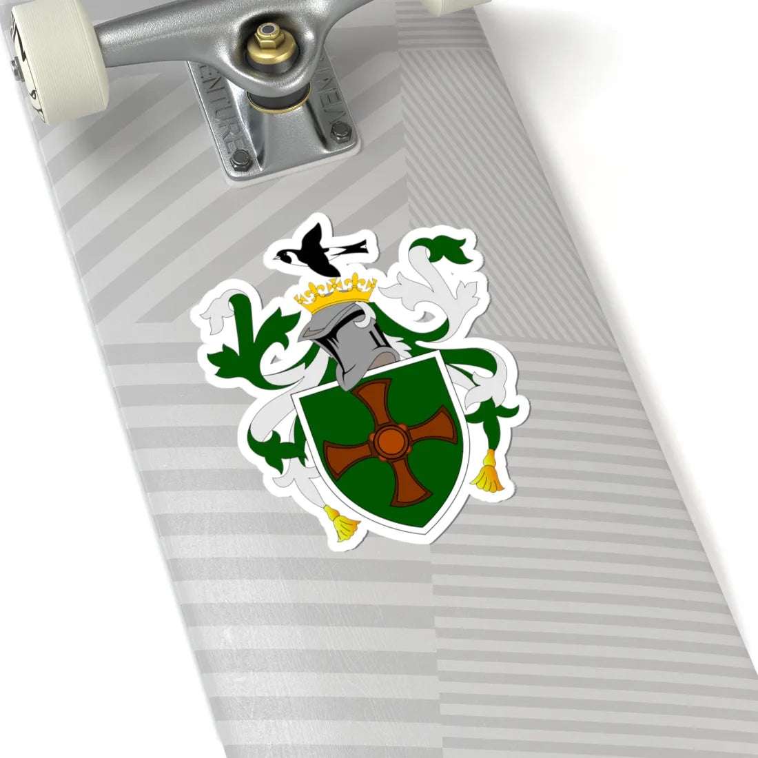 St Cuthberts Society Durham (England) (Coat of Arms) STICKER Vinyl Kiss-Cut Decal - The Sticker Space