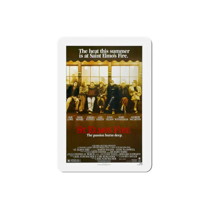 St Elmo's Fire 1985 Movie Poster Refrigerator Magnet 2 Inch - The Sticker Space