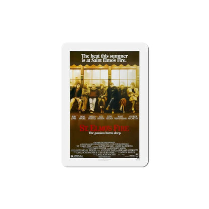 St Elmo's Fire 1985 Movie Poster Refrigerator Magnet 5 Inch - The Sticker Space