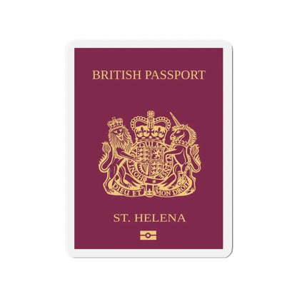 St. Helena Passport - Refrigerator Magnet 2 Inch - The Sticker Space