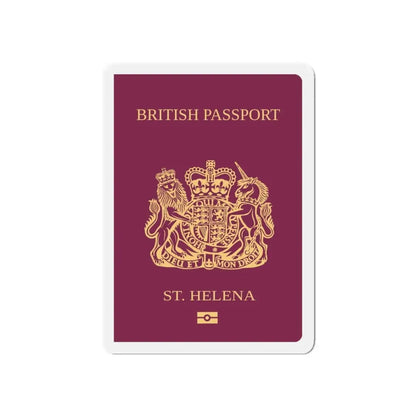 St. Helena Passport - Refrigerator Magnet 6 Inch - The Sticker Space