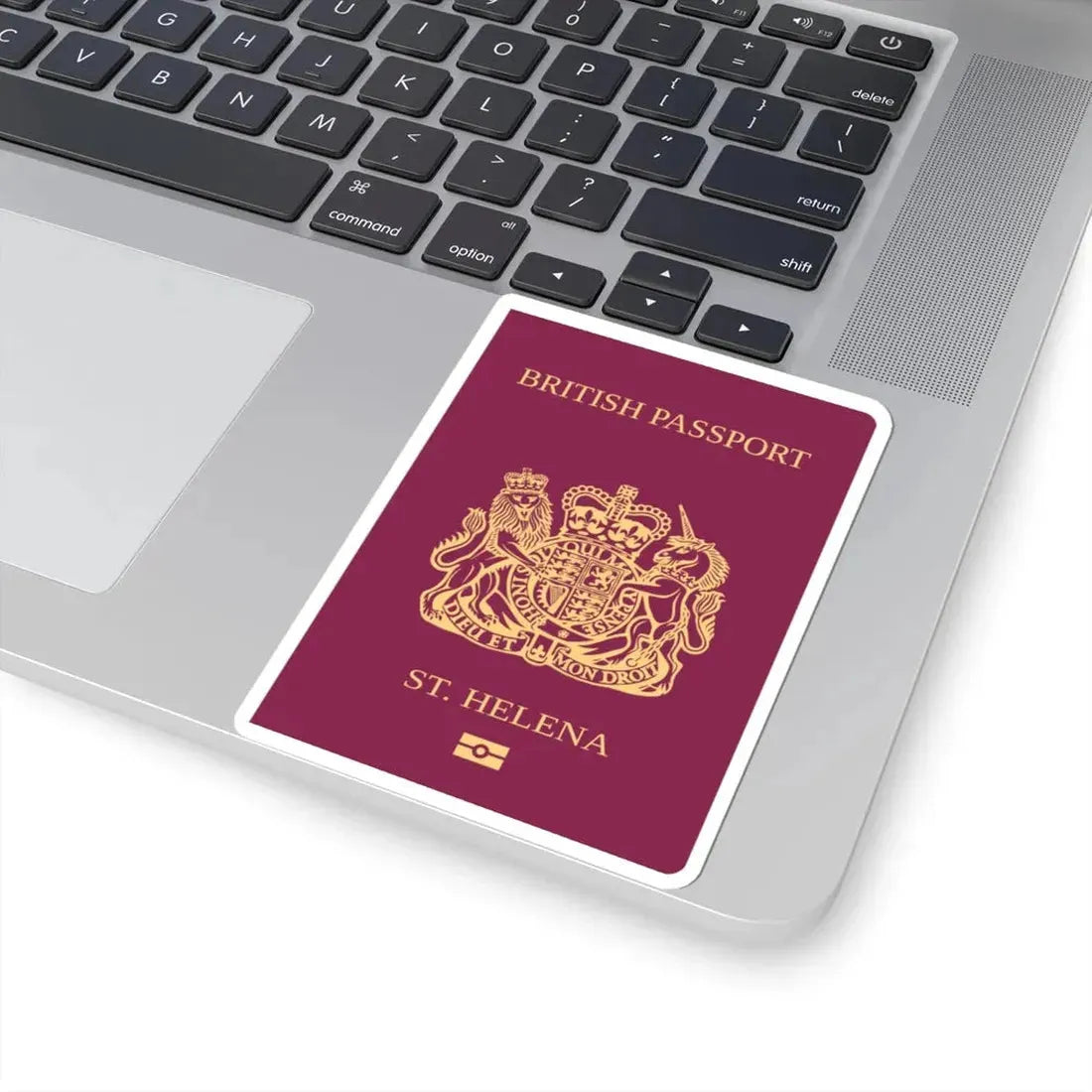St. Helena Passport - STICKER Vinyl Kiss-Cut Decal - The Sticker Space
