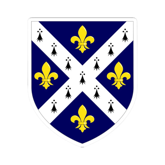 St Hughs College Oxford arms (England) (Coat of Arms) STICKER Vinyl Kiss-Cut Decal 2 Inch White - The Sticker Space
