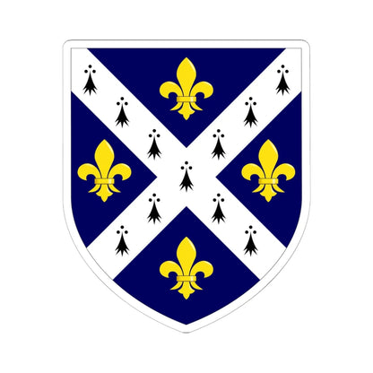 St Hughs College Oxford arms (England) (Coat of Arms) STICKER Vinyl Kiss-Cut Decal 6 Inch White - The Sticker Space