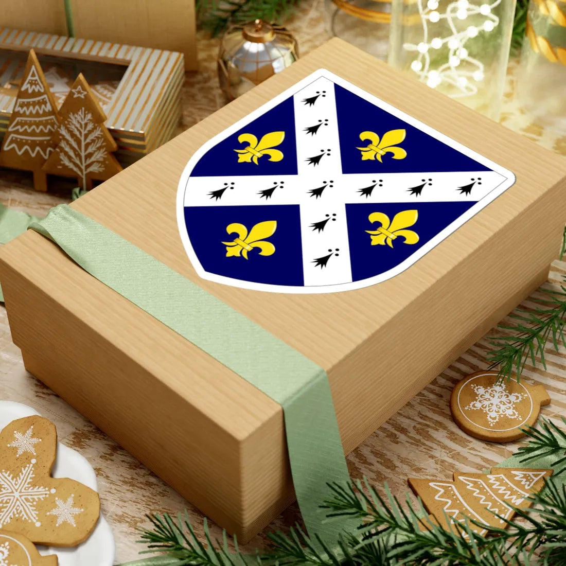 St Hughs College Oxford arms (England) (Coat of Arms) STICKER Vinyl Kiss-Cut Decal - The Sticker Space