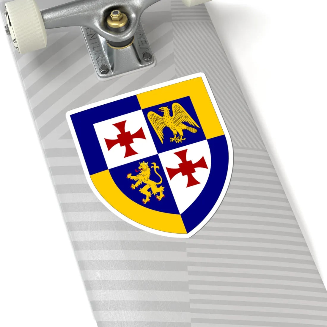 St Johns College Durham arms (England) (Coat of Arms) STICKER Vinyl Kiss-Cut Decal - The Sticker Space