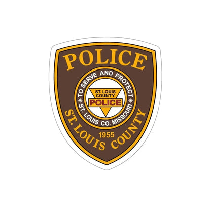 St Louis County Police STICKER Vinyl Die-Cut Decal 4 Inch - The Sticker Space