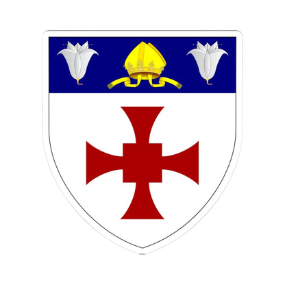 St Marys College Durham arms (England) (Coat of Arms) STICKER Vinyl Kiss-Cut Decal 3 Inch White - The Sticker Space