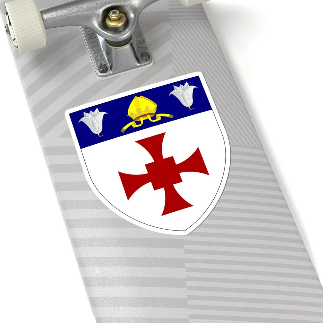 St Marys College Durham arms (England) (Coat of Arms) STICKER Vinyl Kiss-Cut Decal - The Sticker Space