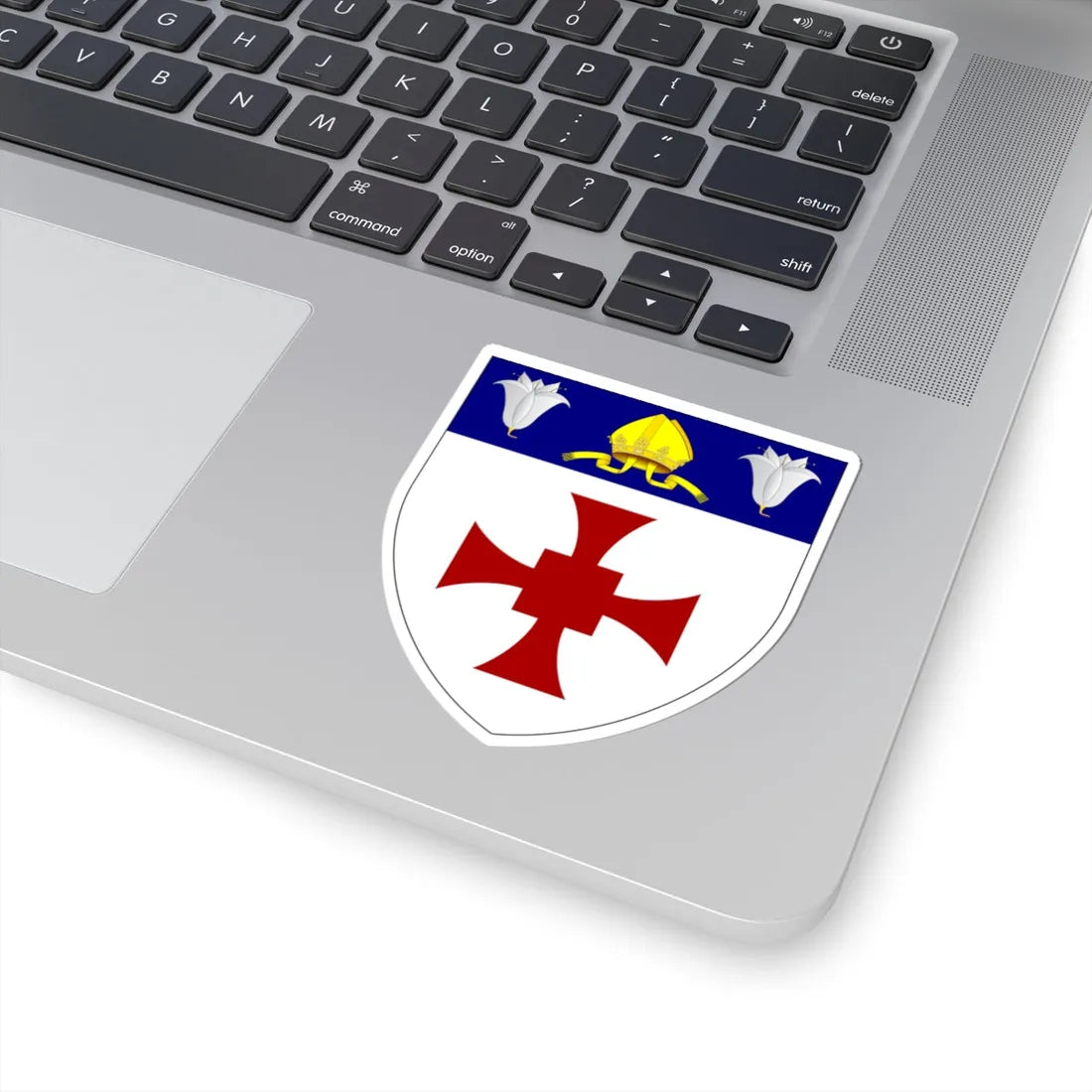 St Marys College Durham arms (England) (Coat of Arms) STICKER Vinyl Kiss-Cut Decal - The Sticker Space