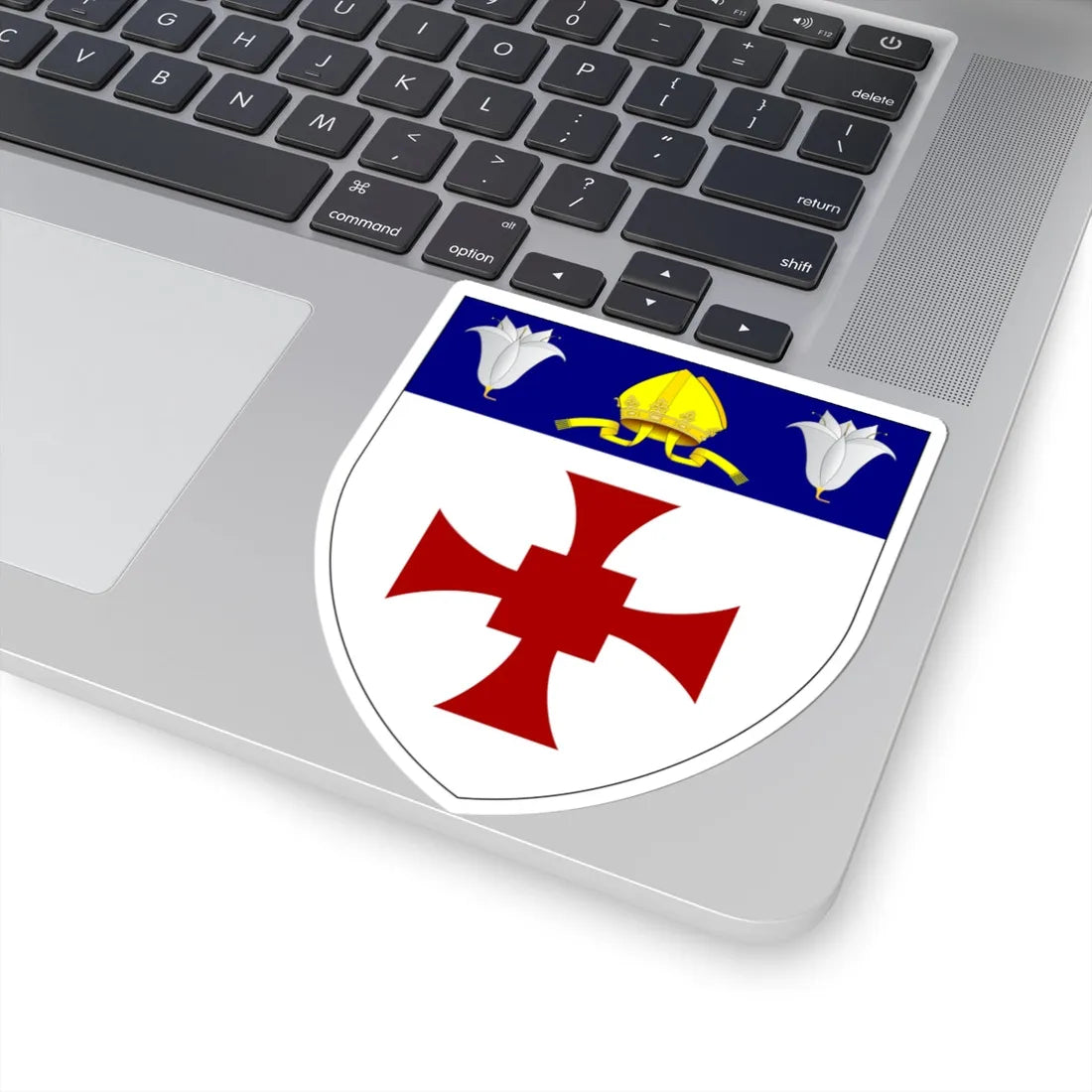 St Marys College Durham arms (England) (Coat of Arms) STICKER Vinyl Kiss-Cut Decal - The Sticker Space