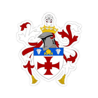 St Marys College Durham (England) (Coat of Arms) STICKER Vinyl Kiss-Cut Decal 6 Inch White - The Sticker Space