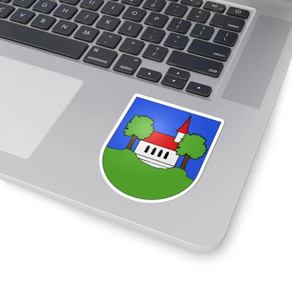 St. Silvester-coat of arms (Switzerland) (Coat of Arms) STICKER Vinyl Kiss-Cut Decal - The Sticker Space