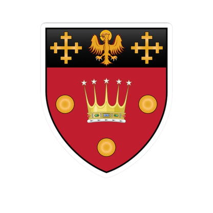 St Stephens House Oxford Coat Of Arms (England) (Coat of Arms) STICKER Vinyl Kiss-Cut Decal 2 Inch White - The Sticker Space