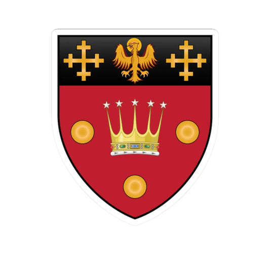St Stephens House Oxford Coat Of Arms (England) (Coat of Arms) STICKER Vinyl Kiss-Cut Decal 2 Inch White - The Sticker Space