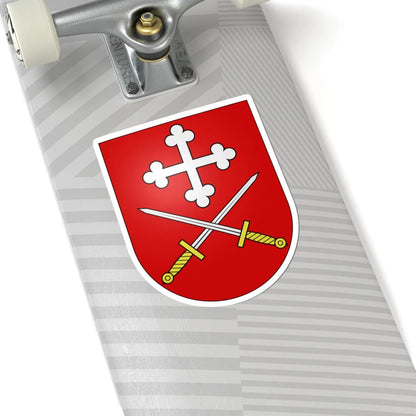 St. Ursen-coat of arms (Switzerland) (Coat of Arms) STICKER Vinyl Kiss-Cut Decal - The Sticker Space