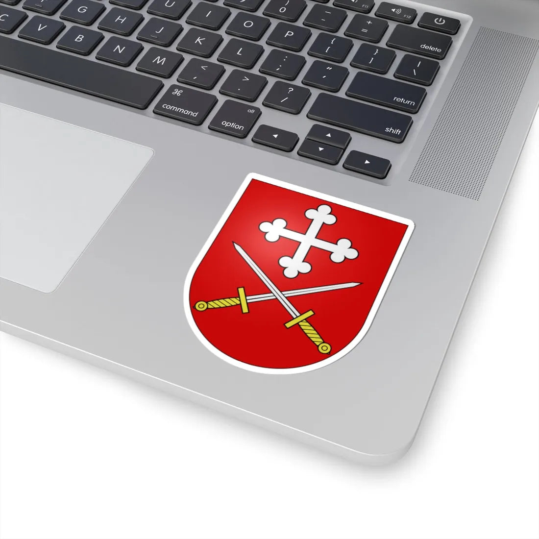 St. Ursen-coat of arms (Switzerland) (Coat of Arms) STICKER Vinyl Kiss-Cut Decal - The Sticker Space