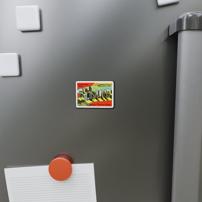 St. Louis Missouri (Greeting Postcards) Die-Cut Magnet-The Sticker Space