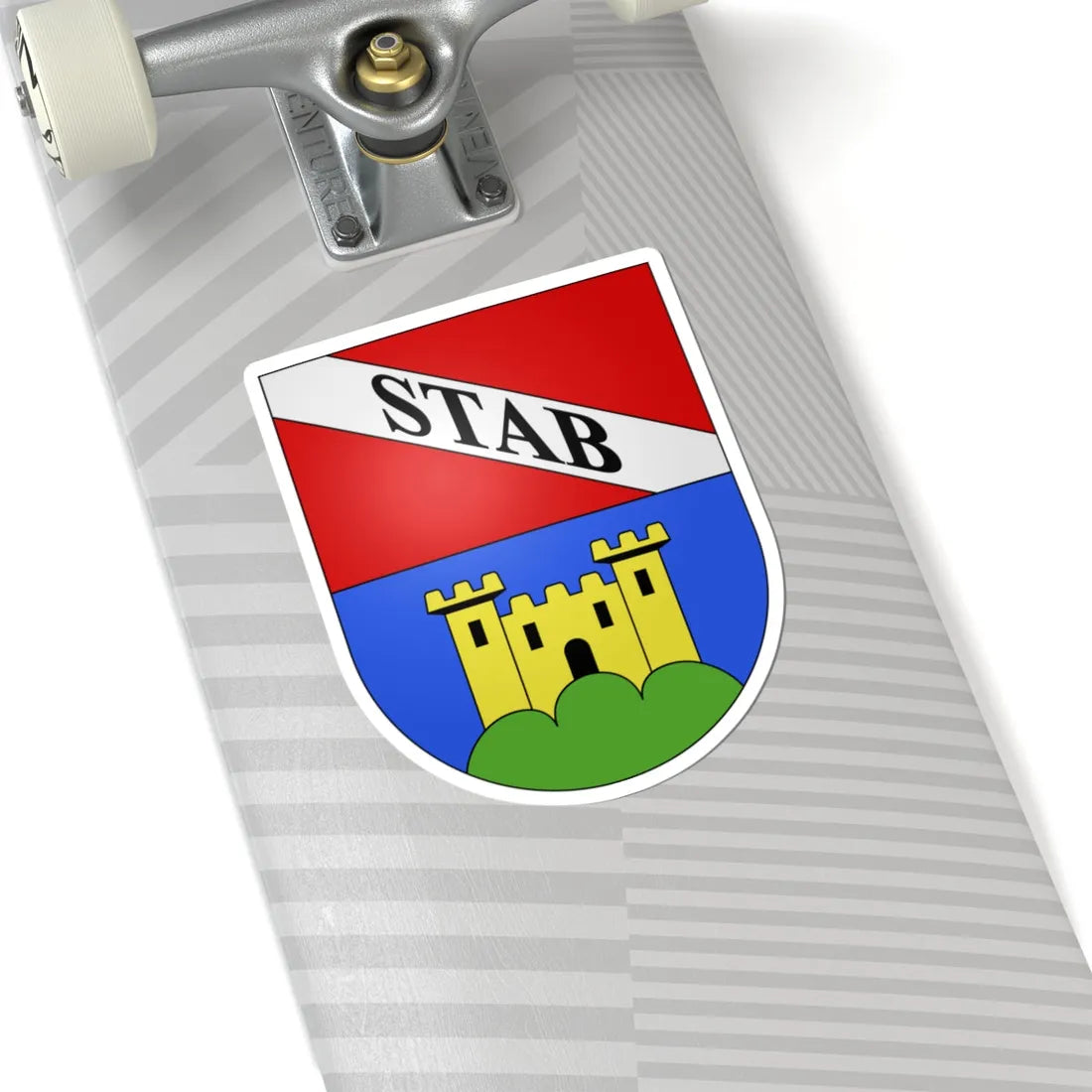 Stabio-coat of arms (Switzerland) (Coat of Arms) STICKER Vinyl Kiss-Cut Decal - The Sticker Space