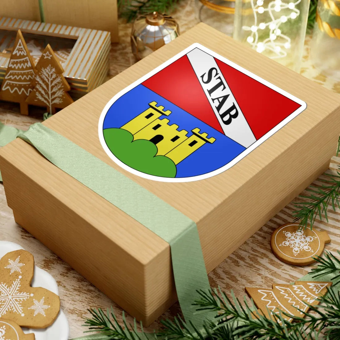 Stabio-coat of arms (Switzerland) (Coat of Arms) STICKER Vinyl Kiss-Cut Decal - The Sticker Space