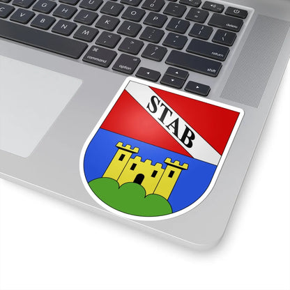 Stabio-coat of arms (Switzerland) (Coat of Arms) STICKER Vinyl Kiss-Cut Decal - The Sticker Space