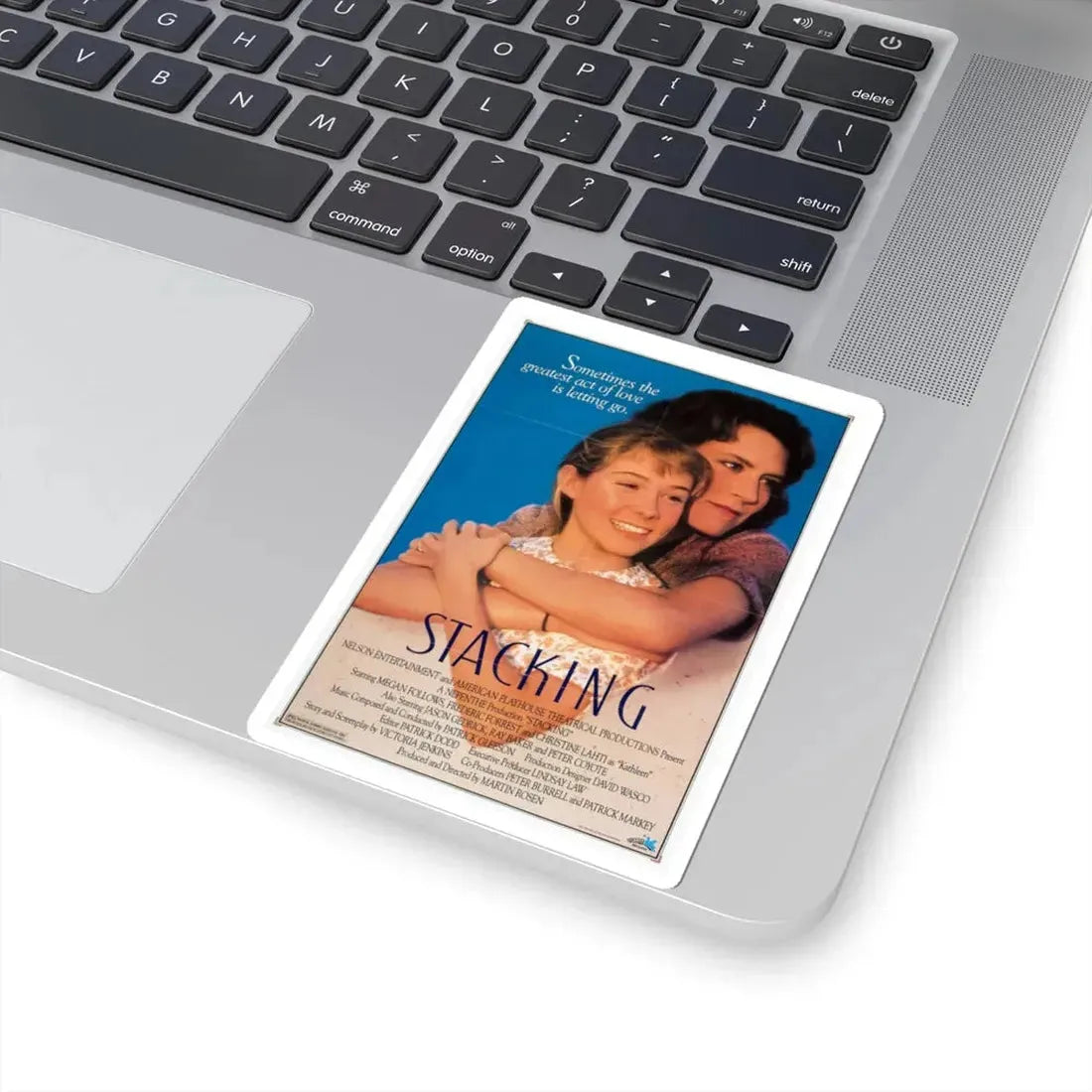 Stacking 1987 Movie Poster - STICKER Vinyl Kiss-Cut Decal - The Sticker Space