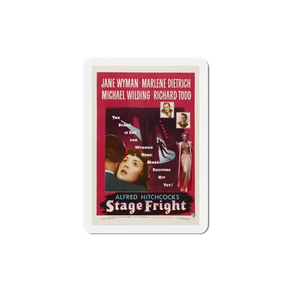 Stage Fright 1950 Movie Poster Refrigerator Magnet 5 Inch - The Sticker Space
