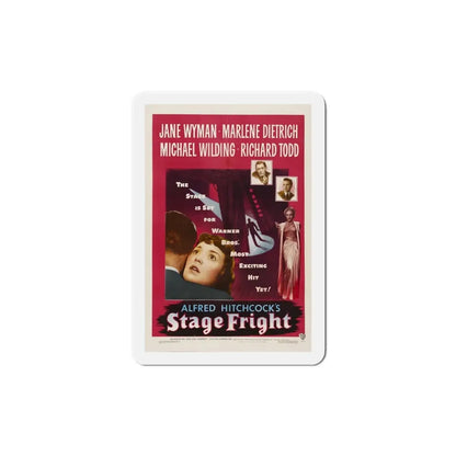 Stage Fright 1950 Movie Poster Refrigerator Magnet 6 Inch - The Sticker Space