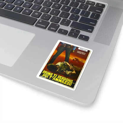 STAGECOACH OF THE CONDEMNED 1970 Movie Poster - STICKER Vinyl Kiss-Cut Decal - The Sticker Space