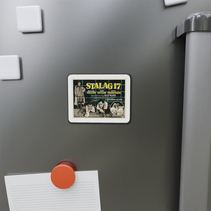 Stalag 17 1953 v2 Movie Poster Die-Cut Magnet-The Sticker Space