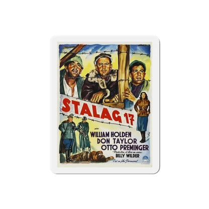 Stalag 17 1953 v4 Movie Poster Refrigerator Magnet 2 Inch - The Sticker Space