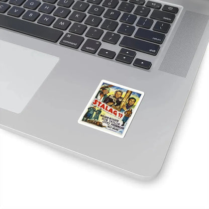 Stalag 17 1953 v4 Movie Poster - STICKER Vinyl Kiss-Cut Decal - The Sticker Space