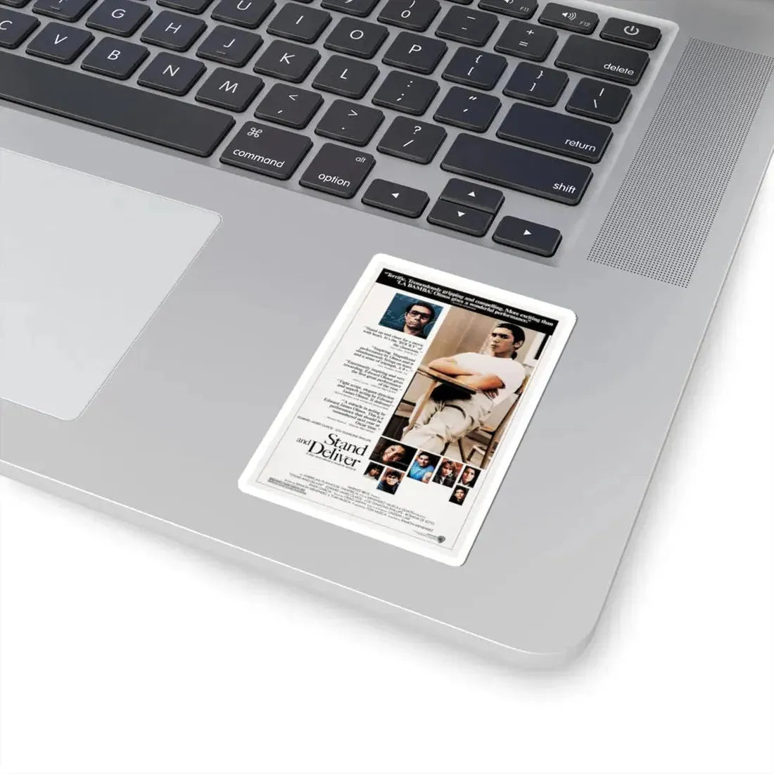 Stand and Deliver 1988 Movie Poster - STICKER Vinyl Kiss-Cut Decal - The Sticker Space