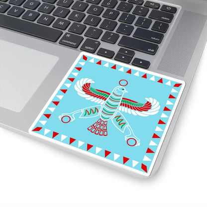 Standard of Cyrus the Great Blue (Iran) STICKER Vinyl Kiss-Cut Decal - The Sticker Space