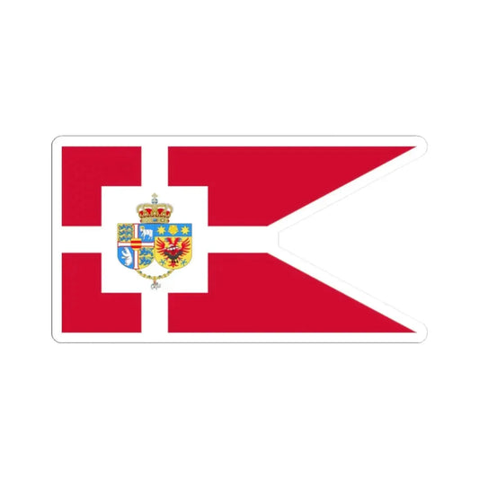 Standard of Queen Mary of Denmark 2025 (Denmark) STICKER Vinyl Kiss-Cut Decal 2 Inch White - The Sticker Space