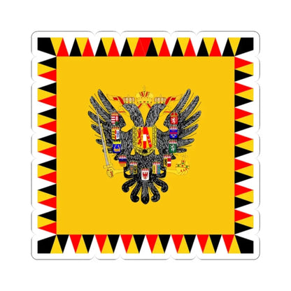 Standard of the Archdukes of Austria Before 1915 (Austria) STICKER Vinyl Kiss-Cut Decal 2 Inch White - The Sticker Space
