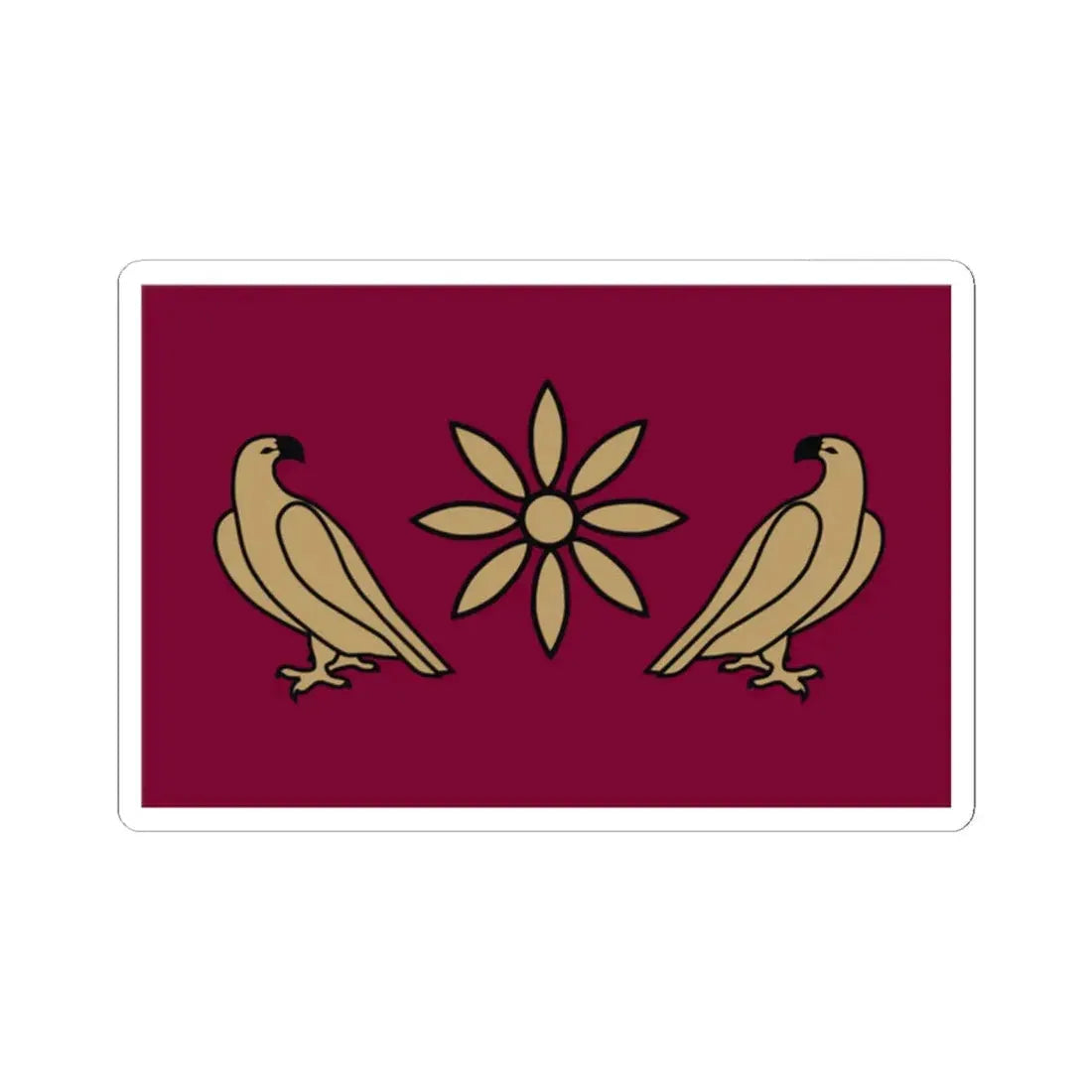 Standard of the Artaxiad dynasty (Armenia) STICKER Vinyl Kiss-Cut Decal 2 Inch White - The Sticker Space