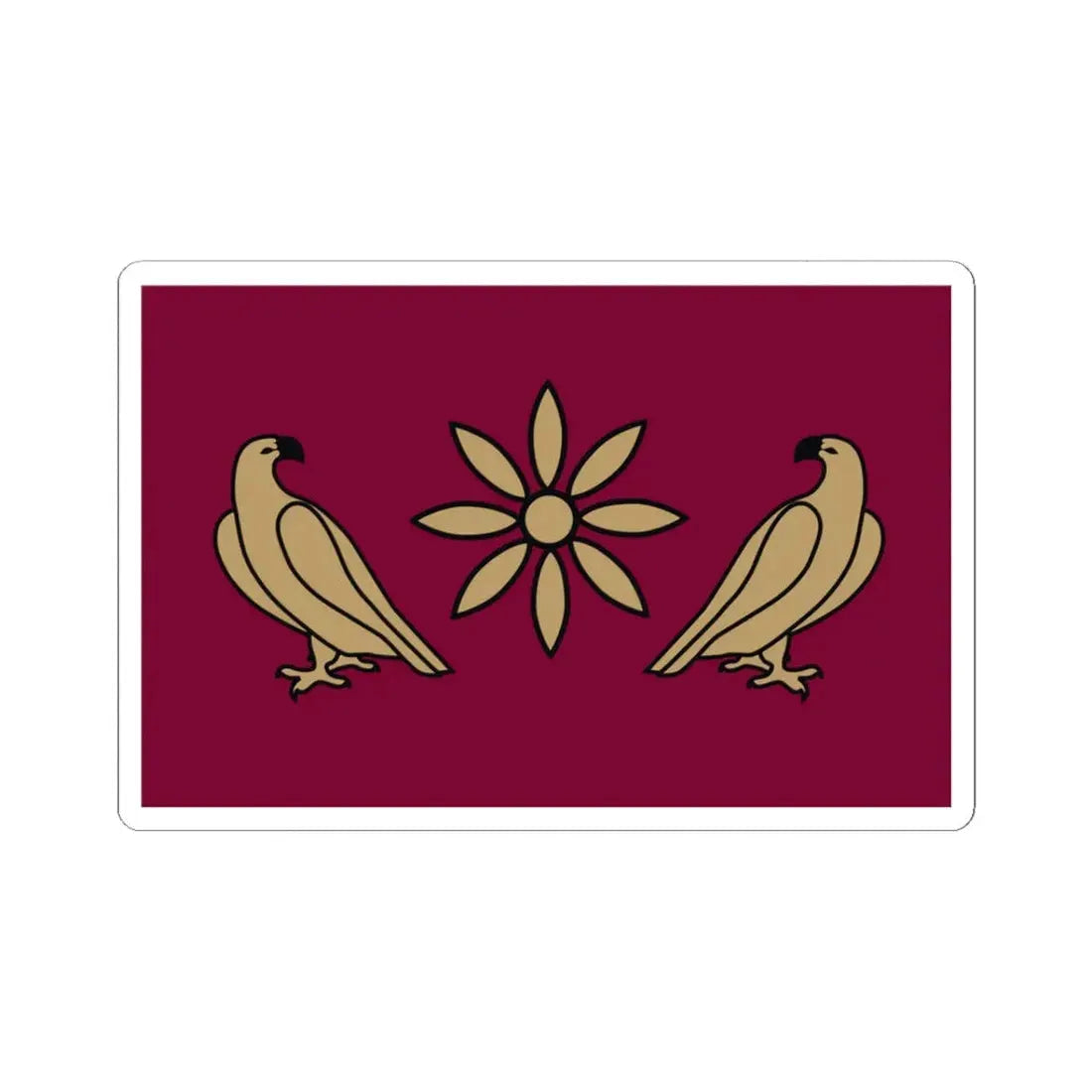 Standard of the Artaxiad dynasty (Armenia) STICKER Vinyl Kiss-Cut Decal 3 Inch White - The Sticker Space