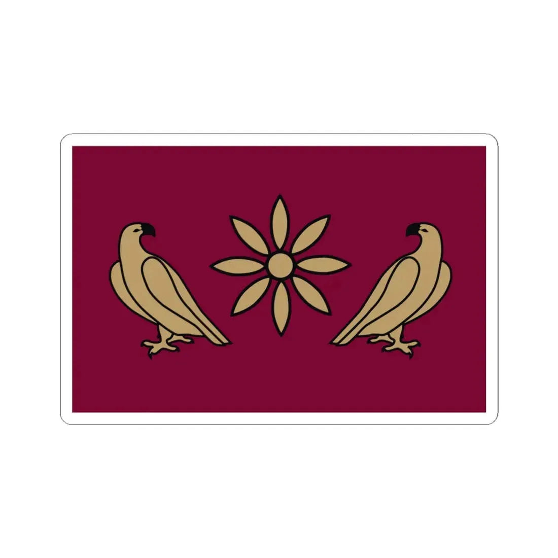 Standard of the Artaxiad dynasty (Armenia) STICKER Vinyl Kiss-Cut Decal 6 Inch White - The Sticker Space