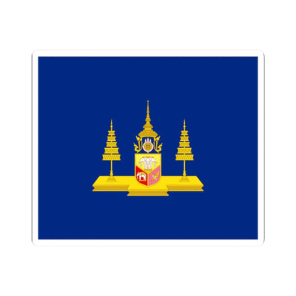 Standard of the Crown Prince of Siam (Thailand) STICKER Vinyl Kiss-Cut Decal 2 Inch White - The Sticker Space