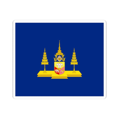 Standard of the Crown Prince of Siam (Thailand) STICKER Vinyl Kiss-Cut Decal 4 Inch White - The Sticker Space