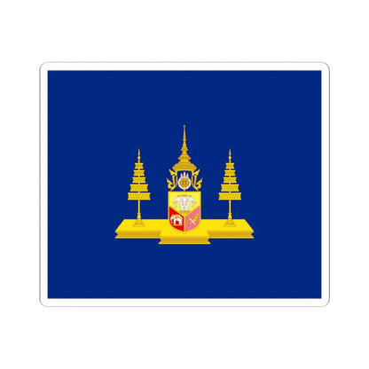 Standard of the Crown Prince of Siam (Thailand) STICKER Vinyl Kiss-Cut Decal 6 Inch White - The Sticker Space