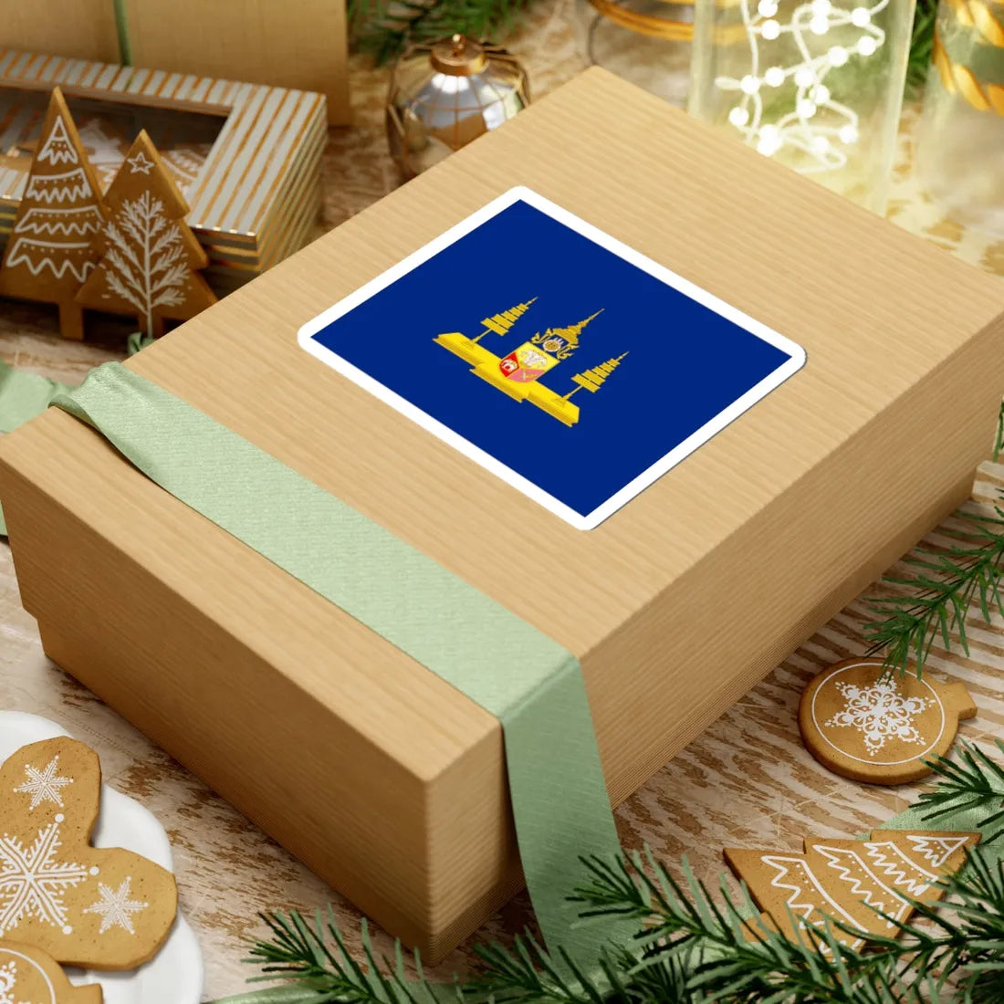 Standard of the Crown Prince of Siam (Thailand) STICKER Vinyl Kiss-Cut Decal - The Sticker Space