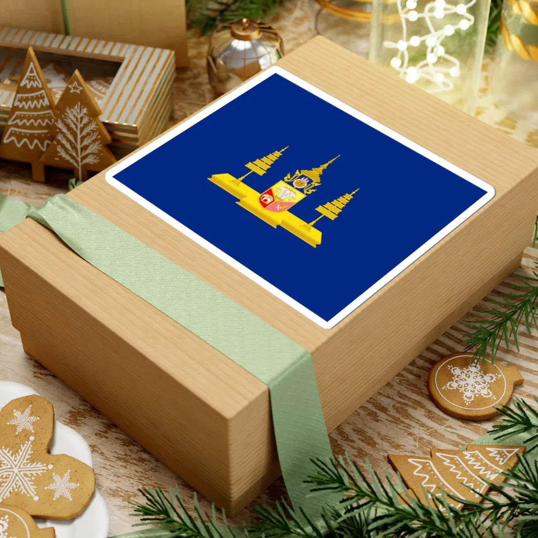 Standard of the Crown Prince of Siam (Thailand) STICKER Vinyl Kiss-Cut Decal - The Sticker Space